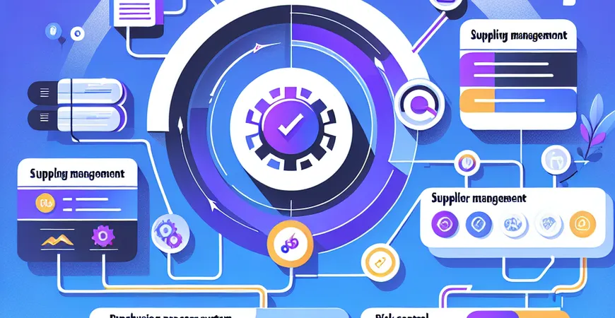  采购流程ERP系统实施要点有哪些？供应商管理与风险防控指南  